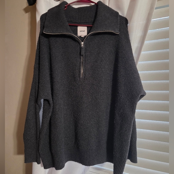 aerie Sweaters - Aerie Half-Zip Soft Pullover